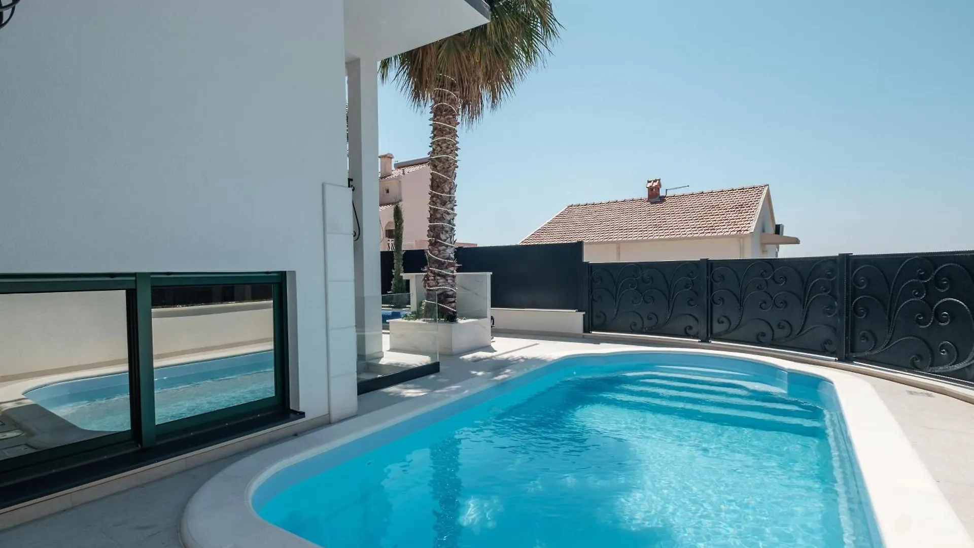 Tatil Evi Ferienvilla Villa Aea Del Mare Trogir Hırvatistan
